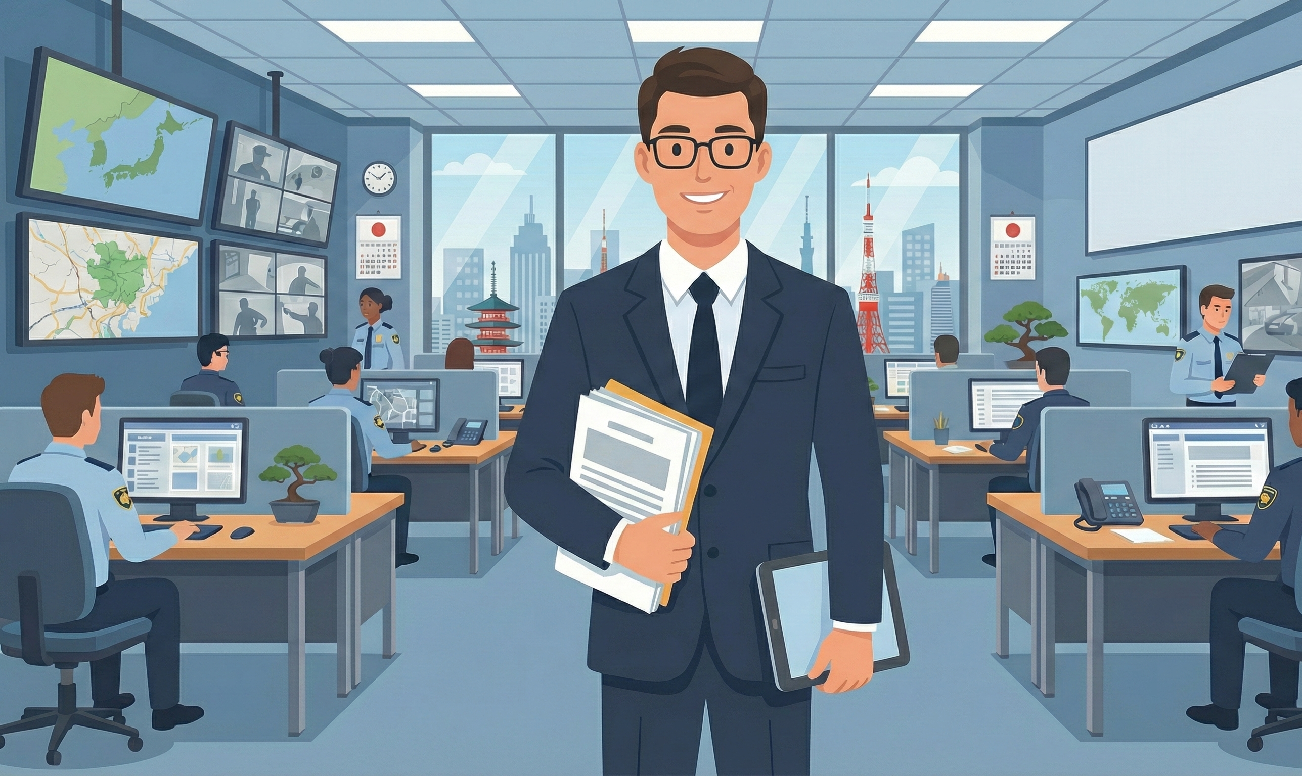 Cガード オフィス風景